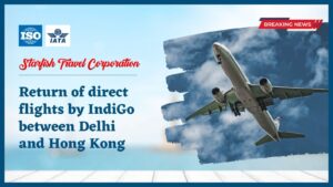 Read more about the article Return of direct flights by IndiGo between Delhi and Hong Kong