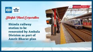 Read more about the article Shimla railway station to be renovated by Ambala Division as part of Amrit Bharat plan