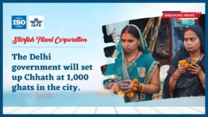 Read more about the article  The Delhi government will set up Chhath at 1,000 ghats in the city.
