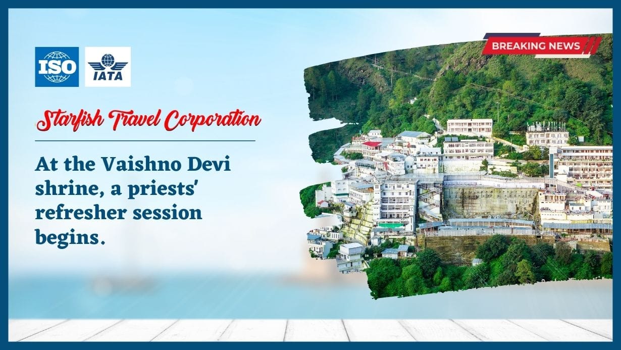 You are currently viewing At the Vaishno Devi shrine, a priests’ refresher session begins