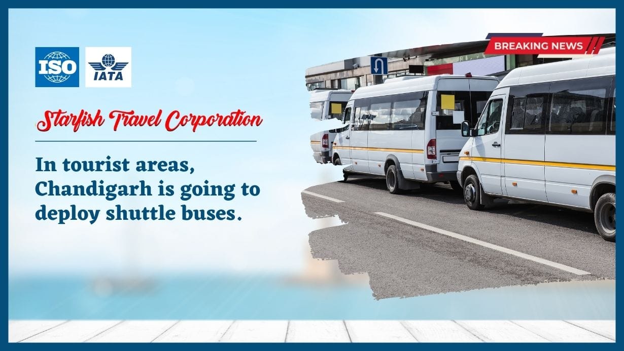 Read more about the article In tourist areas, Chandigarh is going to deploy shuttle buses