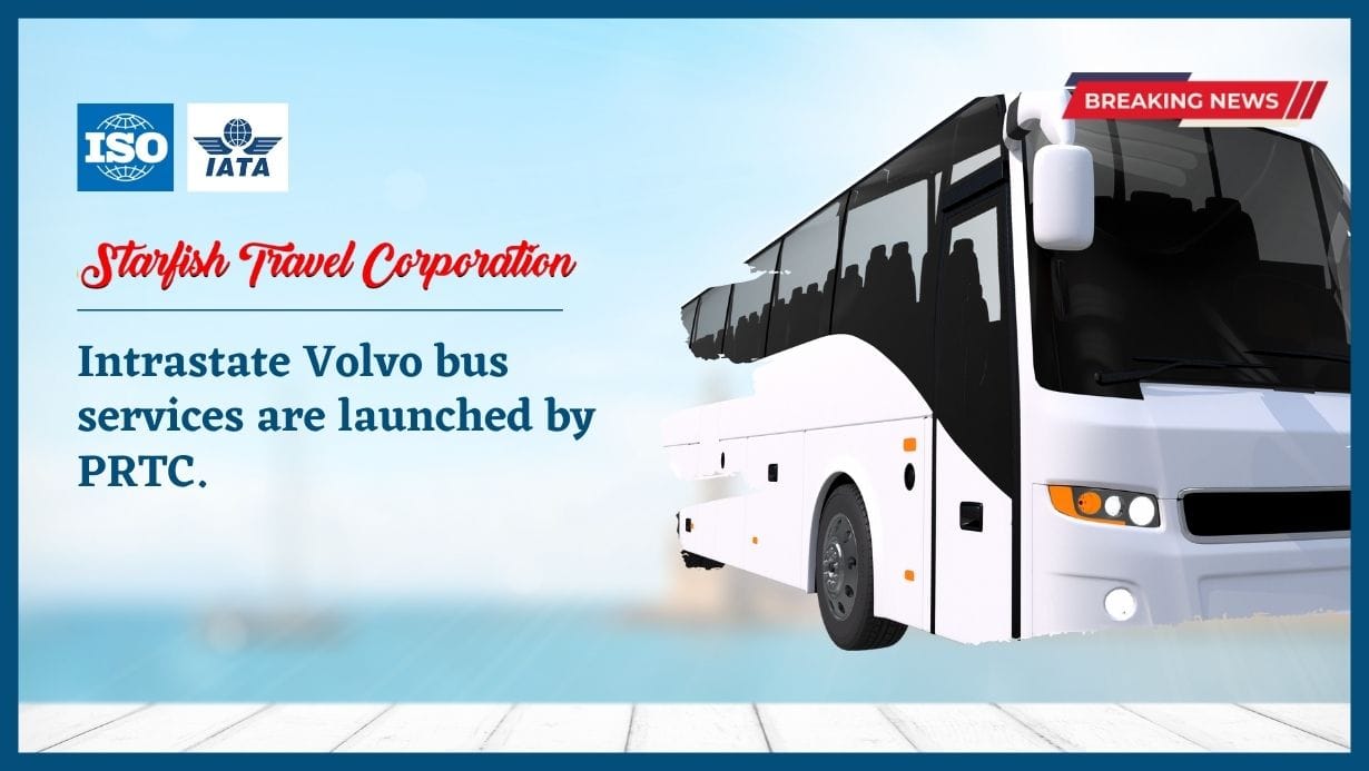 Read more about the article Intrastate Volvo bus services are launched by PRTC.