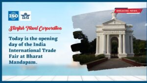 Read more about the article Today is the opening day of the India International Trade Fair at Bharat Mandapam.