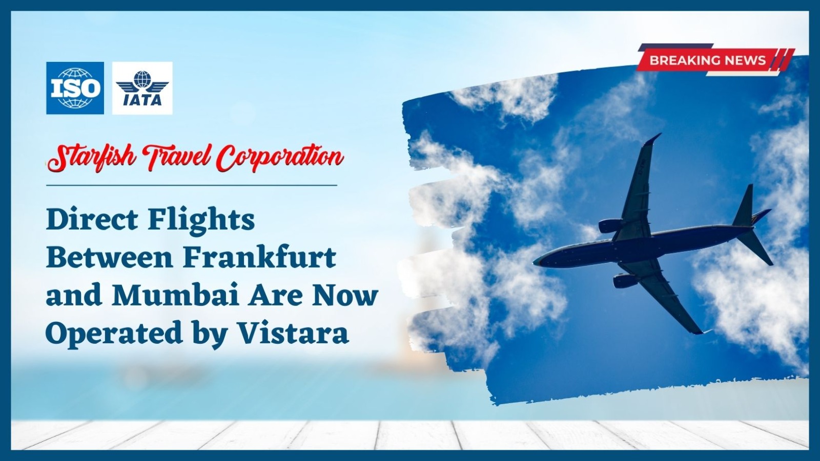 Read more about the article Direct Flights Between Frankfurt and Mumbai Are Now Operated by Vistara